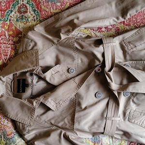 Express trench coat size small